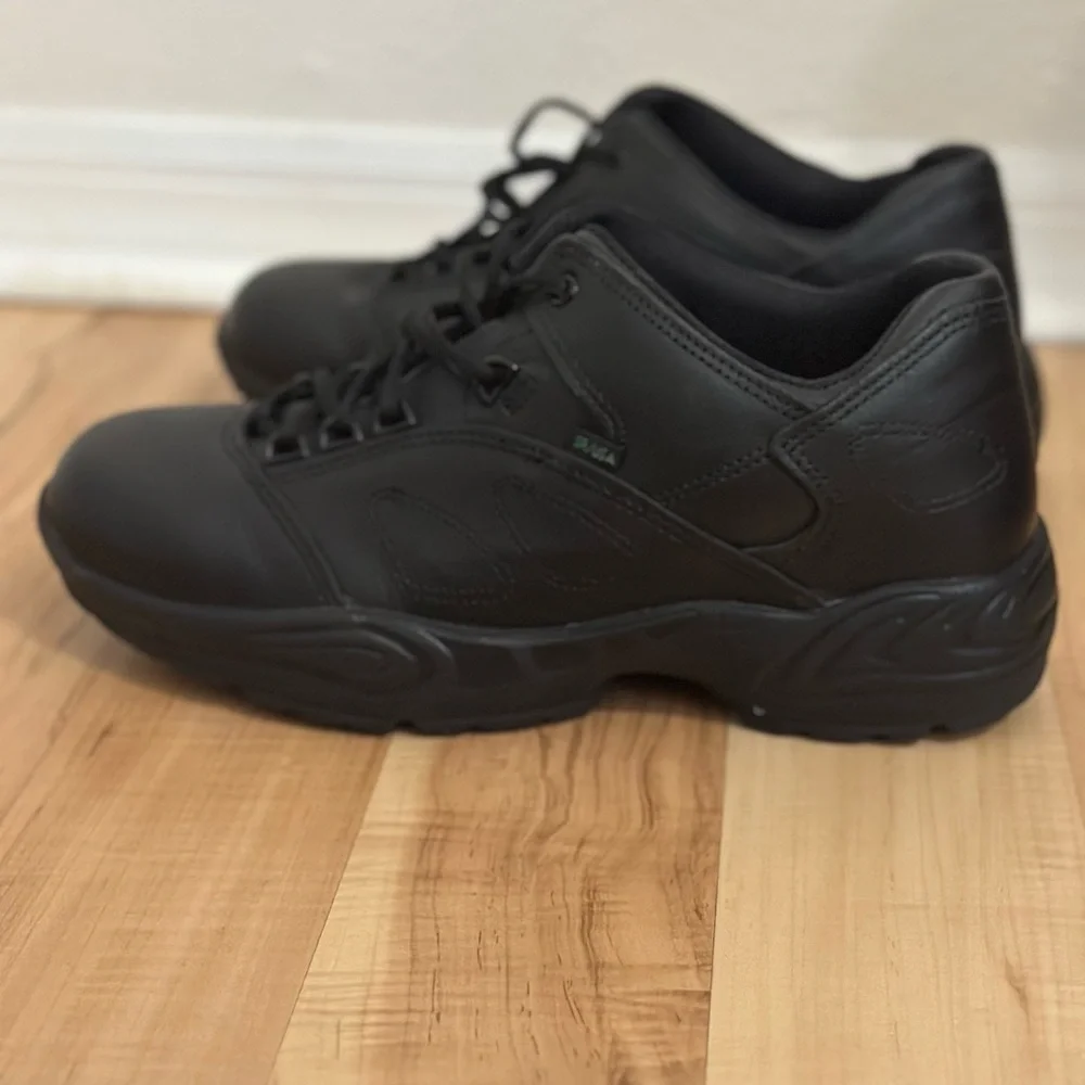 Reebok Men’s Black Leather Duty/Uniform Shoes - Picture 6 of 10
